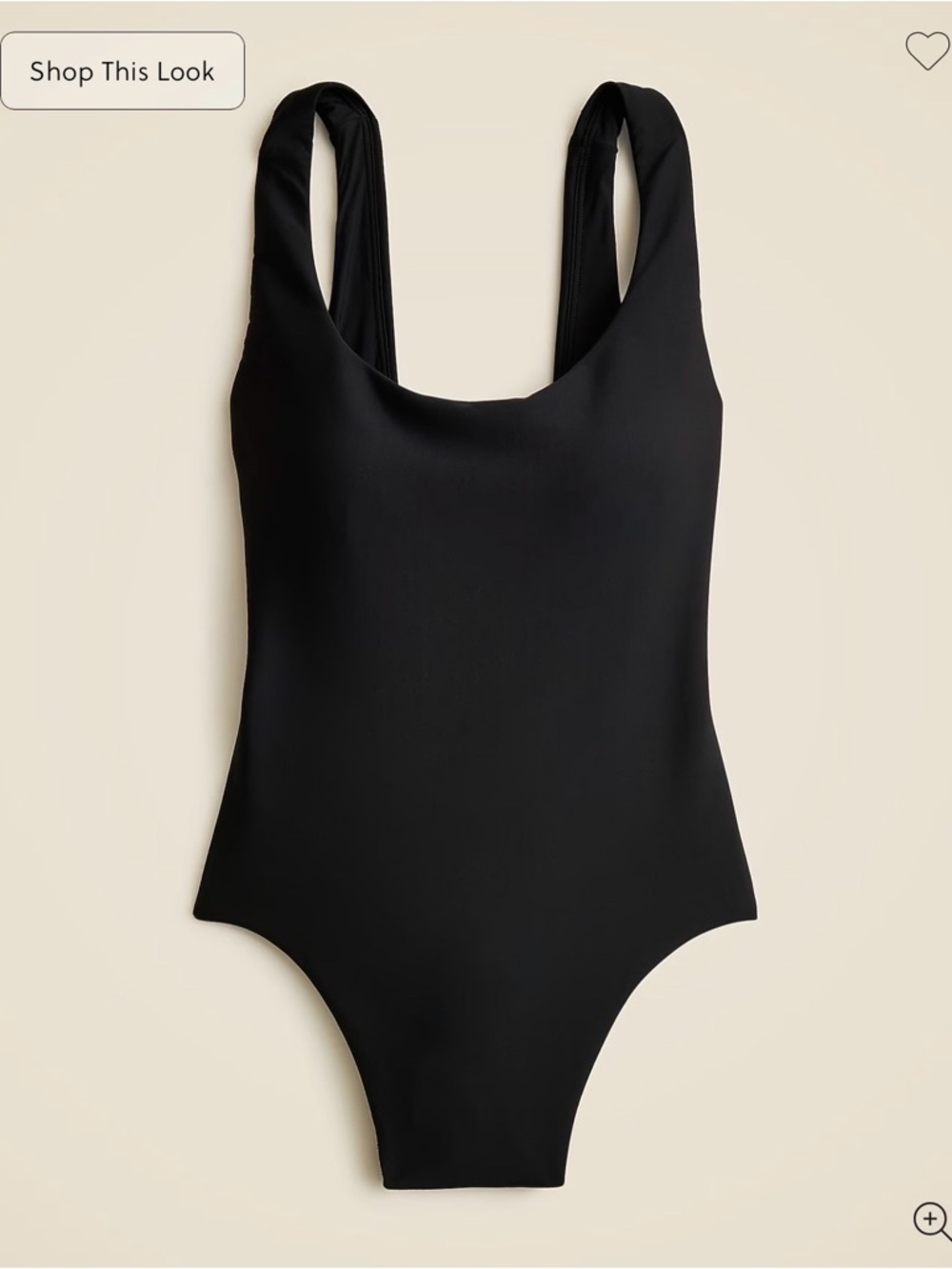 Jcrew Claudia one-piece in Classic Sculpt™